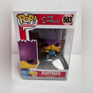 Funko Pop Television The Simpsons Bartman #503 Vinyl Figure w/ Box